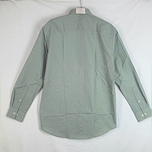 $60 Van Heusen Mens Classic Regular-Fit Stain Shield Stretch Shirt - Picture 3 of 7